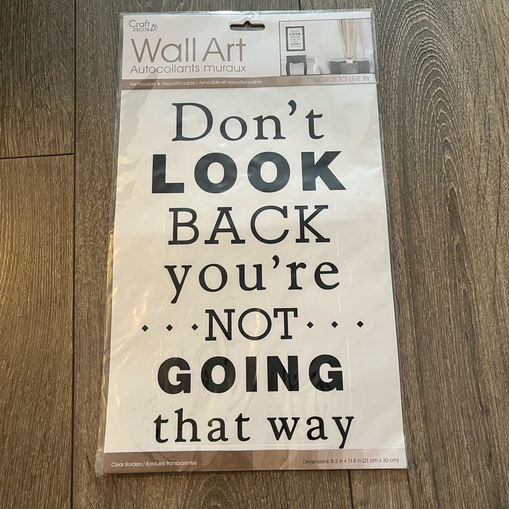 Craft Motivational Wall Art